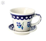 Filiżanka i spodek V 0,24 L Bolesławiec GU1802DEK890