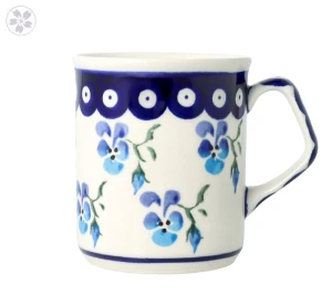 Mug V 0,25 L GU872DEK890 Bolesławiec Pottery