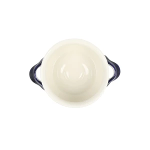 Bulionówka z pokrywką V 0,45 L GU1008DEK890 Ceramika Bolesławiec