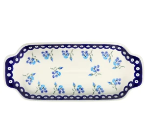 Tray 33,4 cm GU1282DEK890 Bolesławiec Pottery