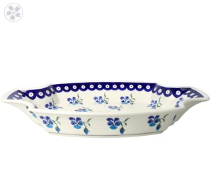 Taca dł. 33,3 cm GU1208DEK890 Ceramika Bolesławiec