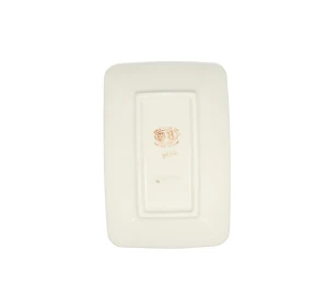 Talerz- Tacka do sushi 12,2x18,3 cm GU2021DEK890 Ceramika Bolesławiec