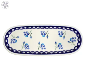 Tray ø 11,1 x 28,3 cm GU928DEK890 Bolesławiec Pottery