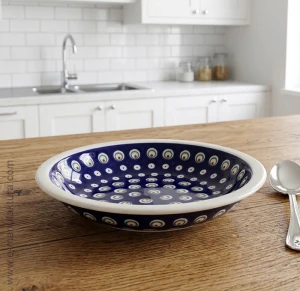 Talerz głęboki ø 22,2 cm V 0,5 L Bolesławiec GU1002 DEK487