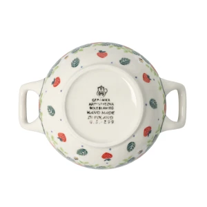 Komplet do fondue C62 Ceramika Artystyczna Bolesławiec dek2709X