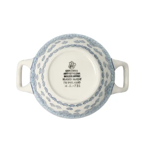 Komplet do fondue C62 Ceramika Artystyczna Bolesławiec dek2372X