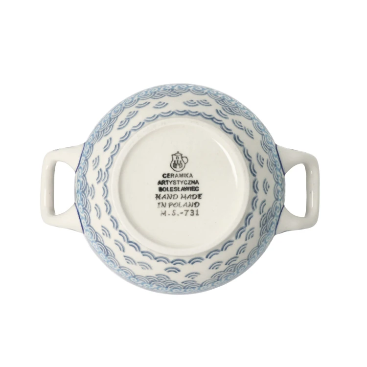 Komplet do fondue C62 Ceramika Artystyczna Bolesławiec dek2372X