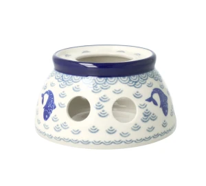 Komplet do fondue C62 Ceramika Artystyczna Bolesławiec dek2372X