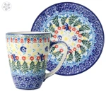 Set NA START dekU4173 Bolesławiec Pottery