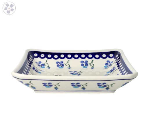 Talerz głęboki do makaronu szer. 22 cm GU2042DEK890  Ceramika Bolesławiec