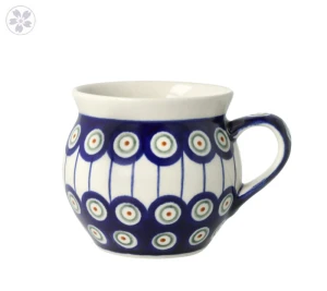 Mug V 0,32 L GU911DEK8 Bolesławiec Pottery