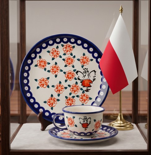 CERAMIKA BOLESŁAWIEC Zestaw Na prezent DeLux DEK1379A