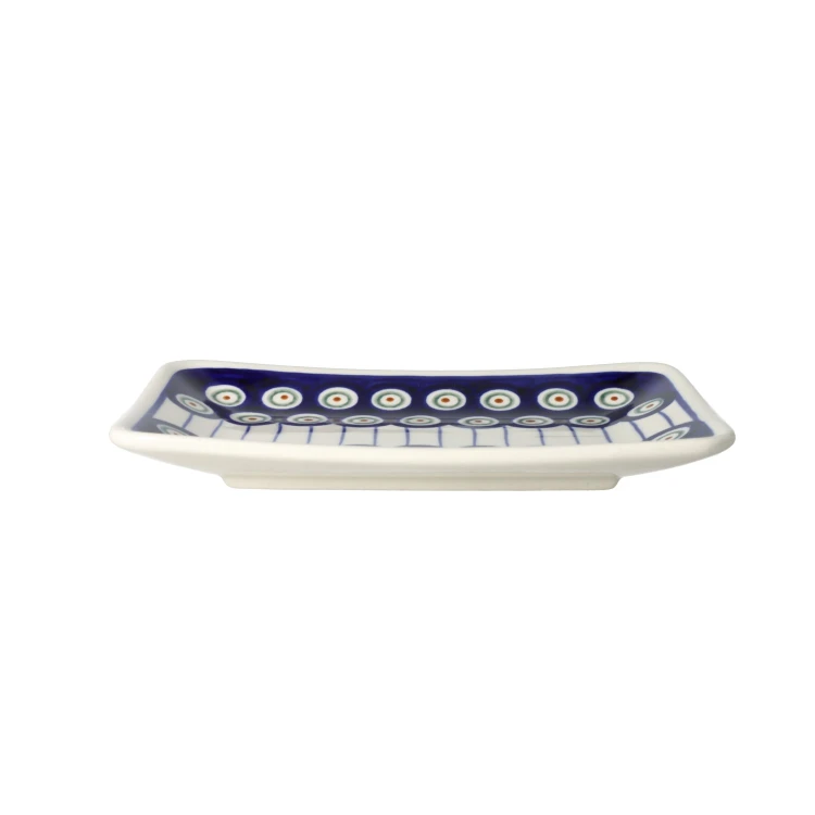 Talerz- tacka do sushi 12,2x18,3 cm GU2021DEK8