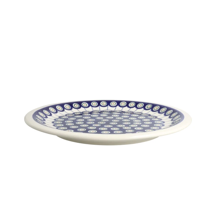 Talerz obiadowy duży ø 27,2 cm GU1014DEK8 Ceramika Bolesławiec