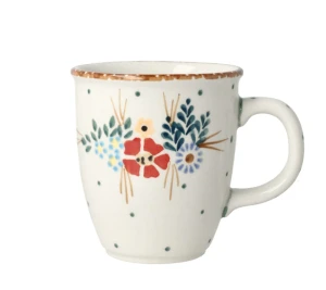 Mug V 0,3 L GM13 Bolesławiec Pottery Manufaktura
