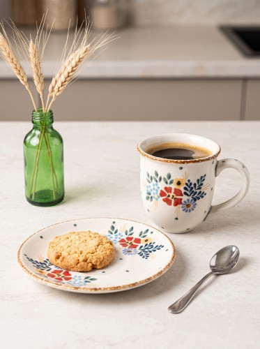 Filiżanka i spodek cappuccino V 0,22 L F104 GM13 Manufaktura w Bolesławcu