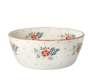 Bowl V 2 L GM13 Bolesławiec Pottery Manufaktura
