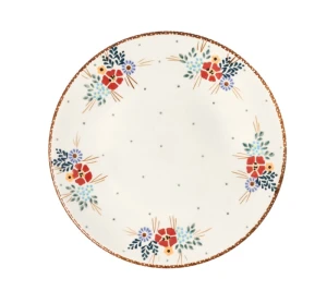 Plate Ø 25,5 cm GM13 Bolesławiec Pottery Manufaktura 