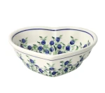 Heart-bowl V 0,4 L GU860DEK1208 Bolesławiec Pottery