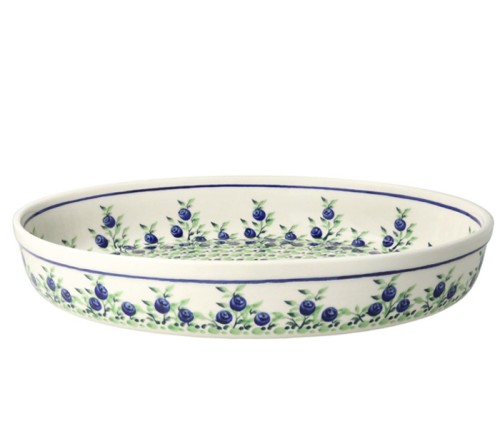 Półmisek do zapiekania 22,0 x 31,0 cm Bolesławiec GU350DEK1208