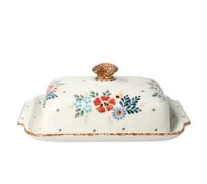 Butterdish GM13 Bolesławiec Pottery Manufaktura
