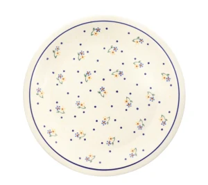 Plate ø 24,0 cm GU1001DEK111 Bolesławiec Pottery