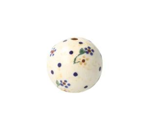Ceramic bead ø 4 cm GU1736DEK111 Bolesławiec Pottery