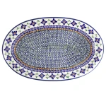 Półmisek dł. 35,4 cm Bolesławiec GU1265DEKDU60