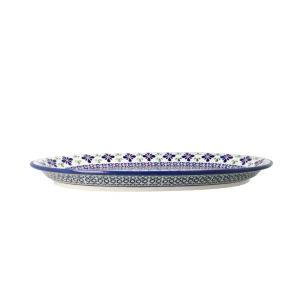 Półmisek dł. 35,4 cm Bolesławiec GU1265DEKDU60