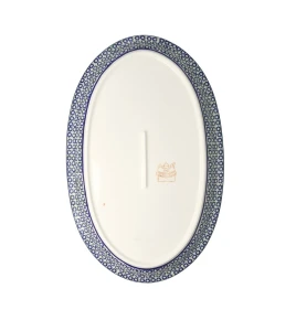 Półmisek dł. 35,4 cm Bolesławiec GU1265DEKDU60