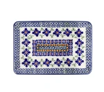 Talerz- tacka do sushi 22,0x15,2 cm GU2022DEKDU60 Ceramika Bolesławiec