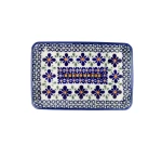 Talerz- tacka do sushi 12,2x18,3 cm GU2021DEKDU60 Ceramika Bolesławiec