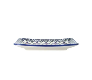 Talerz- tacka do sushi 12,2x18,3 cm GU2021DEKDU60 Ceramika Bolesławiec