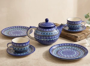Zestaw mini kawa 1917X Ceramika Artystyczna Bolesławiec