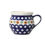 Mug V 0,32 L GU911DEK41 Bolesławiec Pottery
