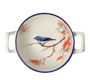 Komplet do fondue C62 Ceramika Artystyczna Bolesławiec dekU5074