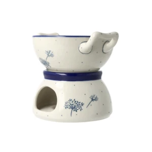 Komplet do fondue C62 Ceramika Artystyczna Bolesławiec dek2812X