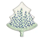 Półmisek choinka 31,5 x 27,8 cm GU1759DEK1208 Ceramika Bolesławiec