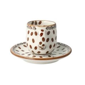 Filiżanka i spodek espresso V 0,1 L Kawa Galia