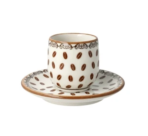 Filiżanka i spodek espresso V 0,1 L Kawa Galia