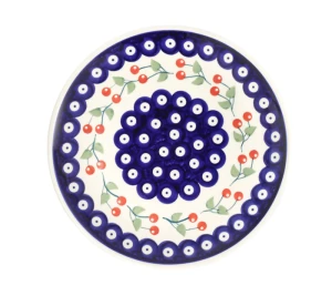 Plate Ø 21,5 cm 70WI Bolesławiec Pottery Manufaktura