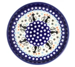 Talerz taca 24,5 cm Bolesławiec GU524DEK1378A