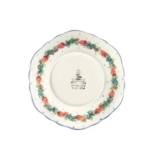 Talerzyk 17 cm A25dek1535X Ceramika Artystyczna Bolesławiec