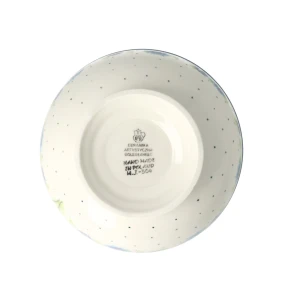 Miska 18,5cm h 11,5cm A15dek2510X Ceramika Artystyczna Bolesławiec