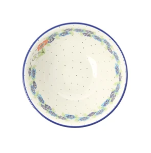 Miska 18,5cm h 11,5cm A15dek2510X Ceramika Artystyczna Bolesławiec