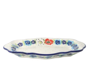 Półmisek 24x16cm 785dek2510X Ceramika Artystyczna Bolesławiec