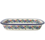 Półmisek 30x21,5 cm 062dek1535X Ceramika Artystyczna Bolesławiec