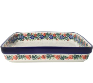 Półmisek 27cm 253dek1535X Ceramika Artystyczna Bolesławiec