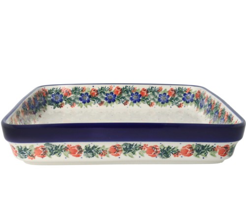 Półmisek 27cm 253dek1535X Ceramika Artystyczna Bolesławiec