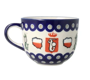 Filiżanka V 0,35 L GU1379DEK1408A Ceramika Bolesławiec